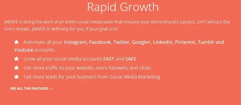 rapid growth jarvee