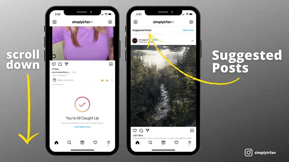 Get-Rid-of-Suggested-Posts On Instagram