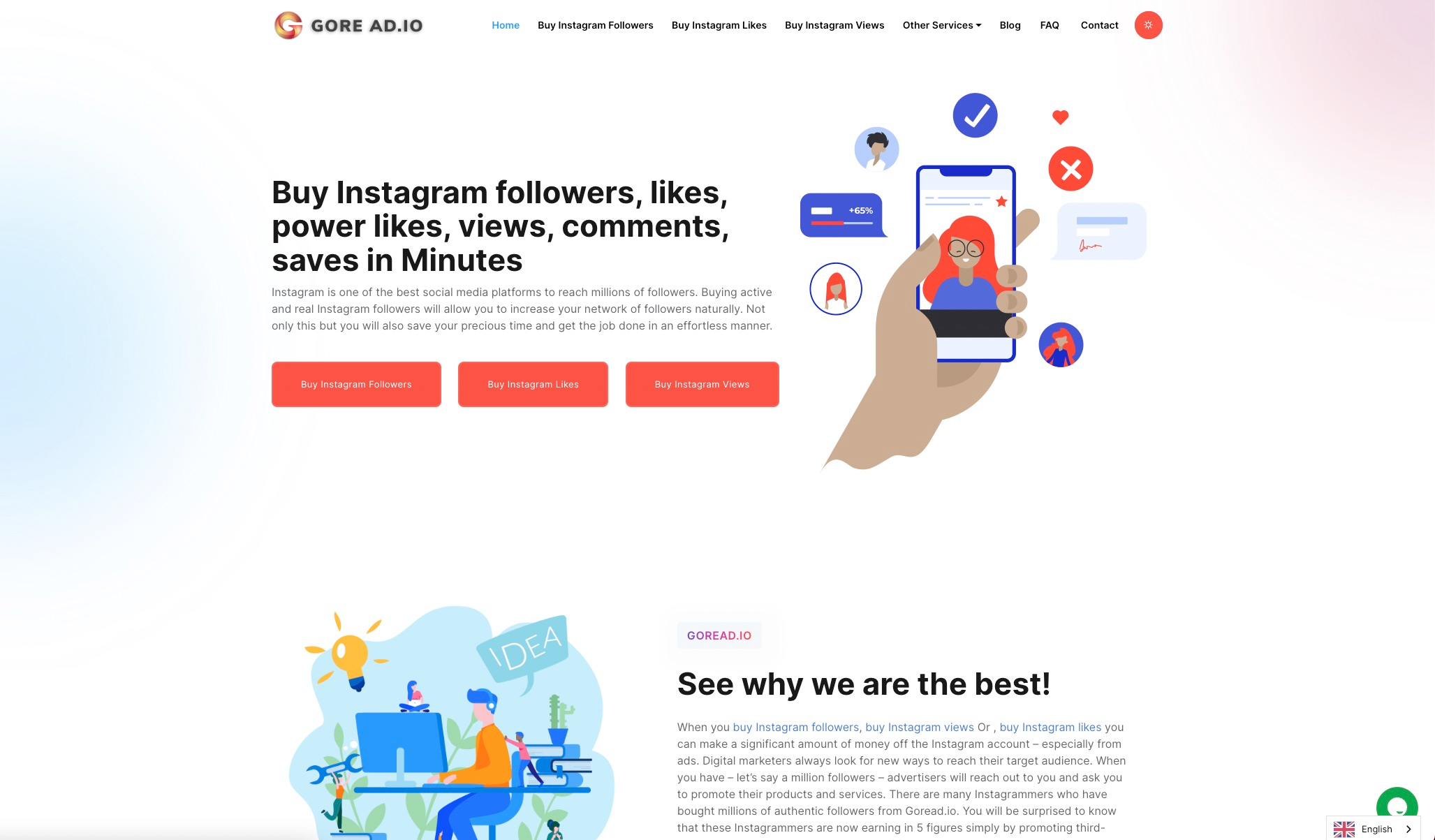 goread homepage