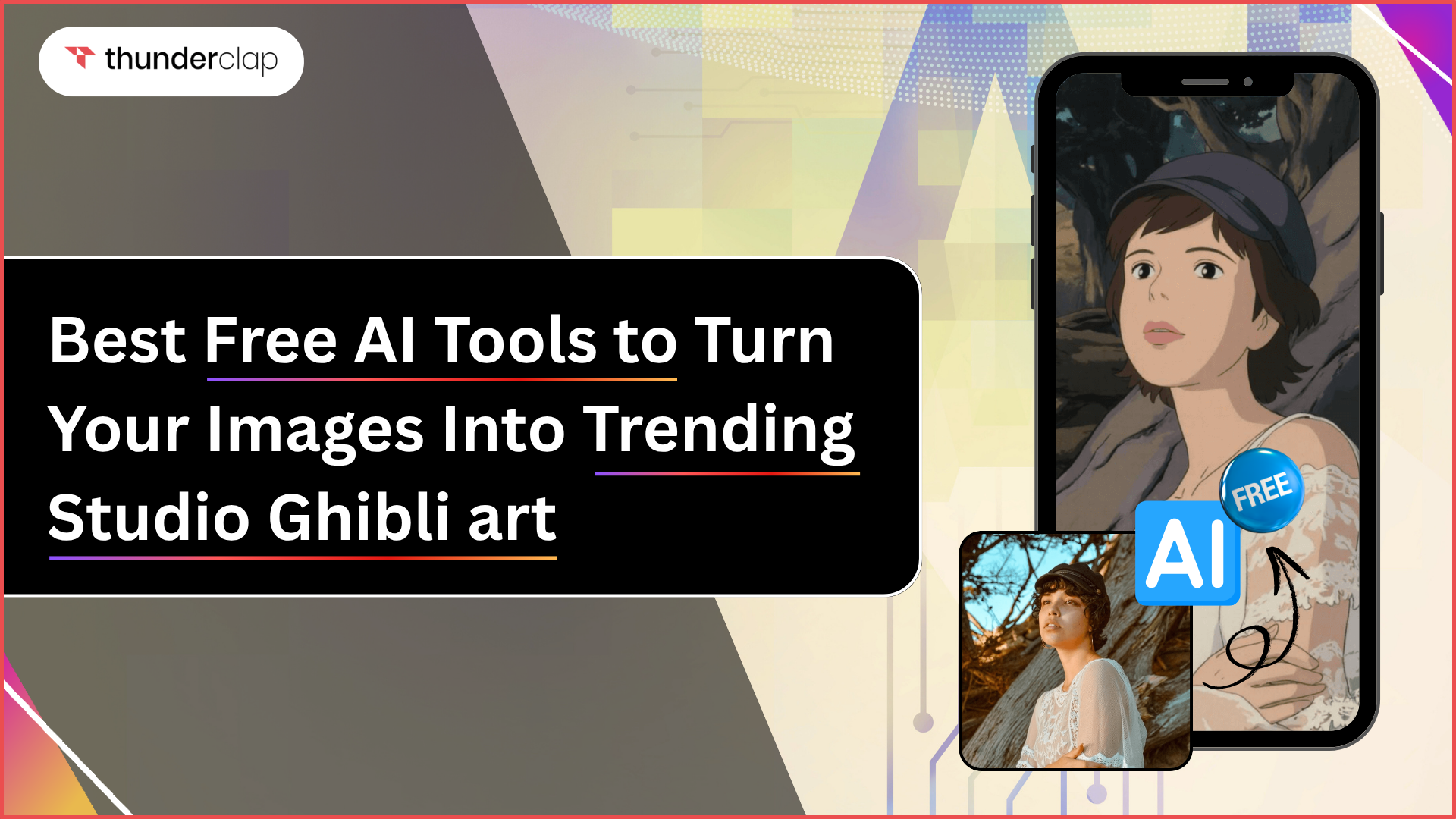 Best Free AI Tools Studio Ghibli Art​