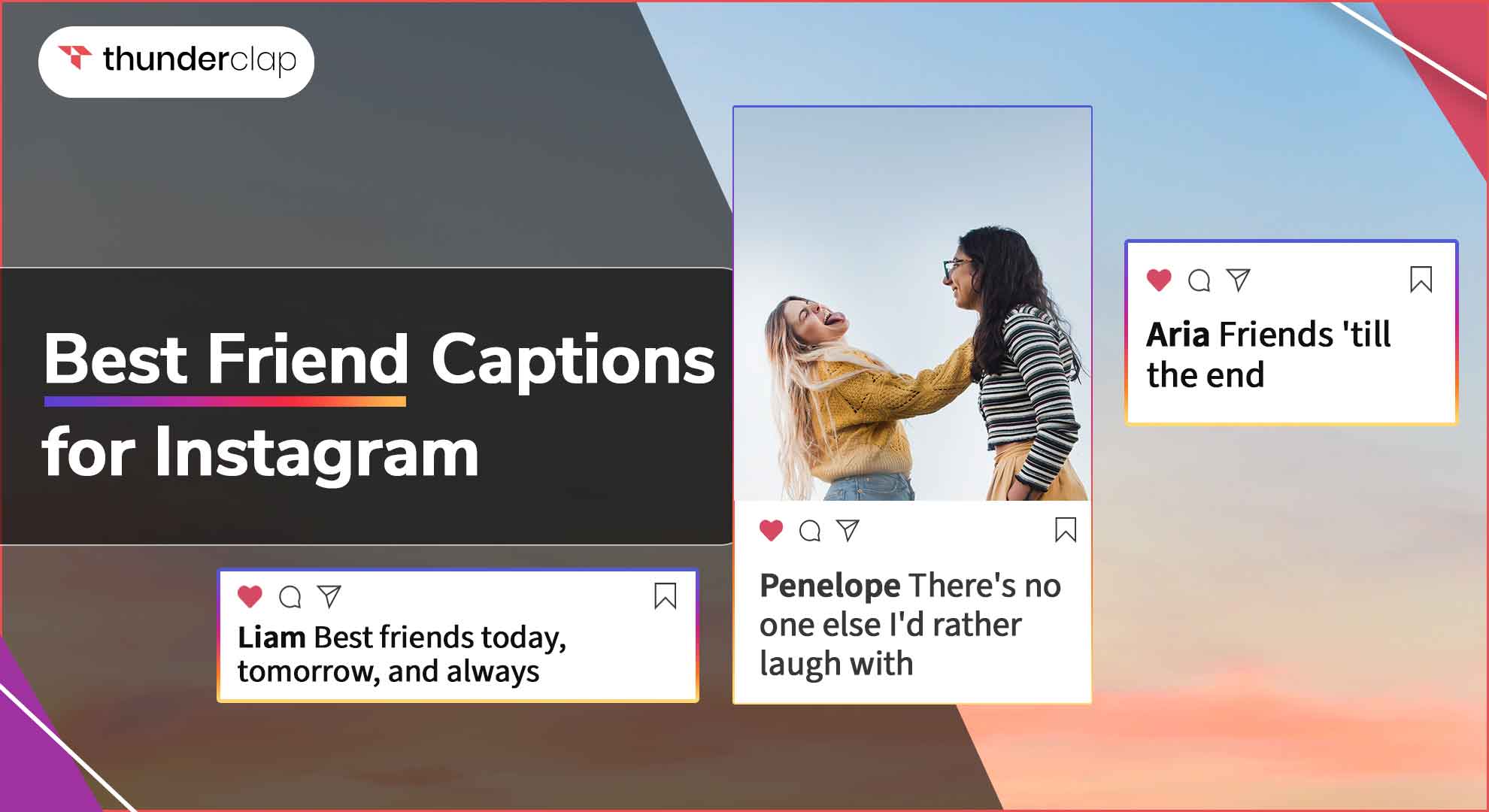 Best Friend Captions for Instagram