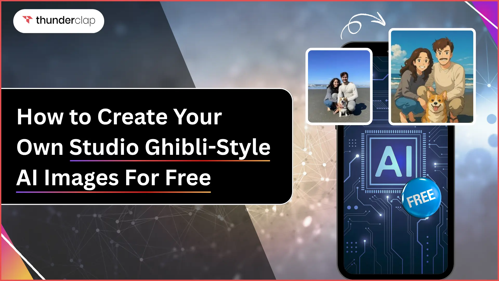 create your own Studio Ghibli-style AI images For Free
