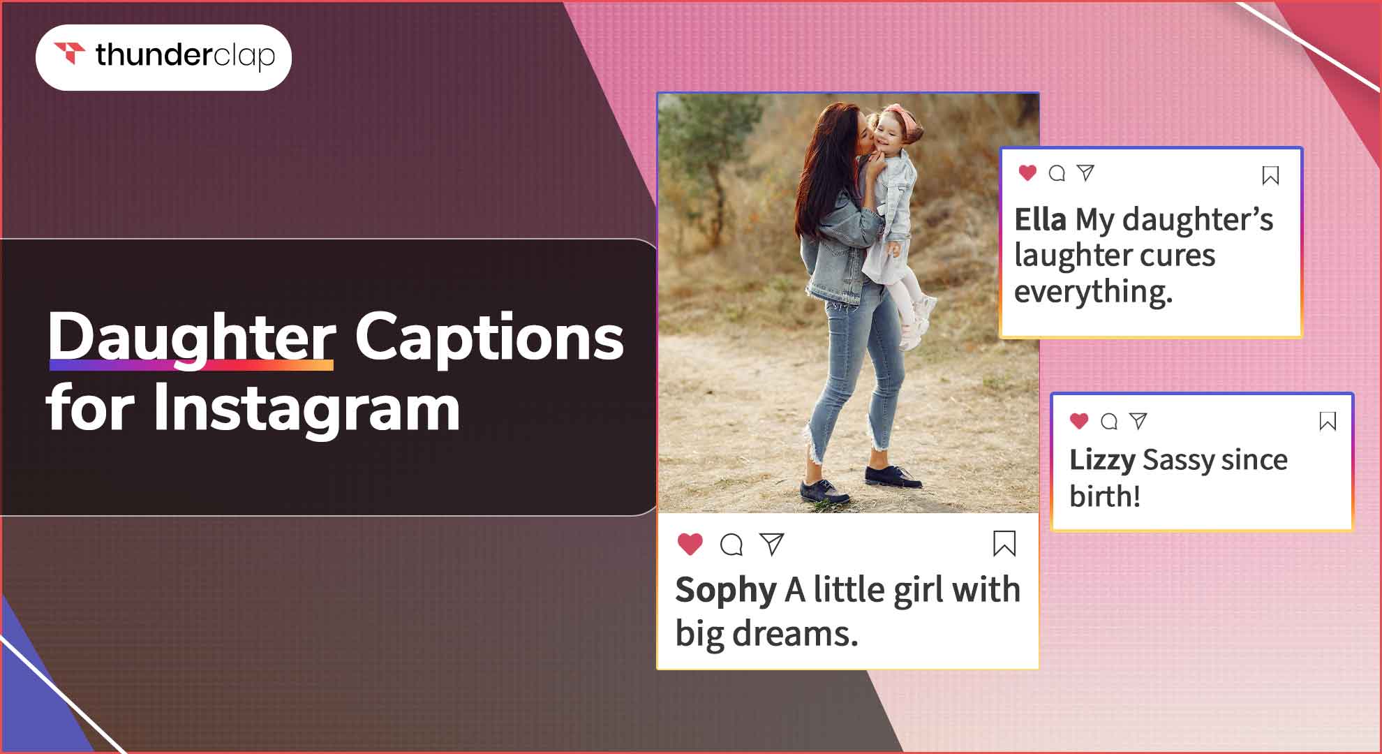 Daughter Captions for Instagram