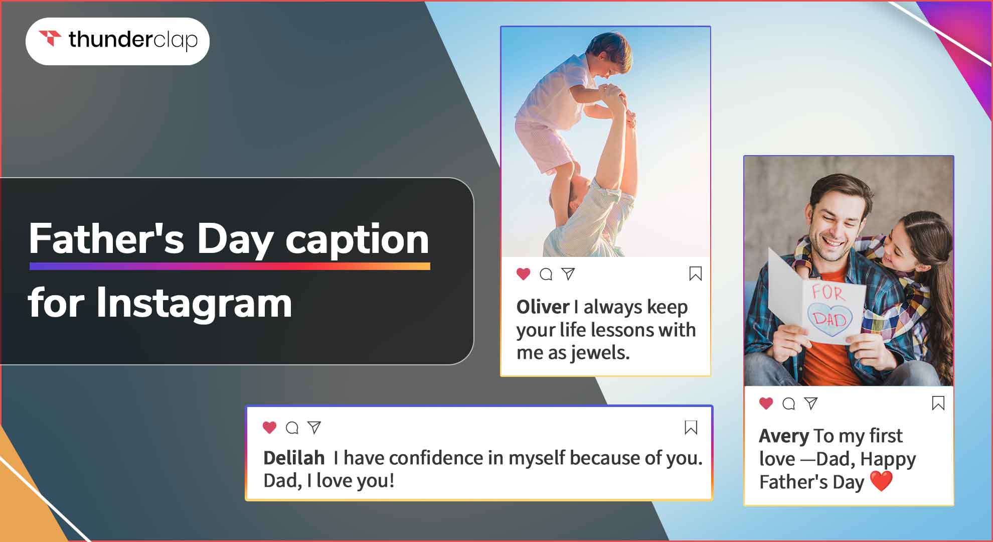 Father's Day caption for instagram