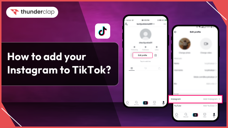 How To Add Your Instagram to TikTok