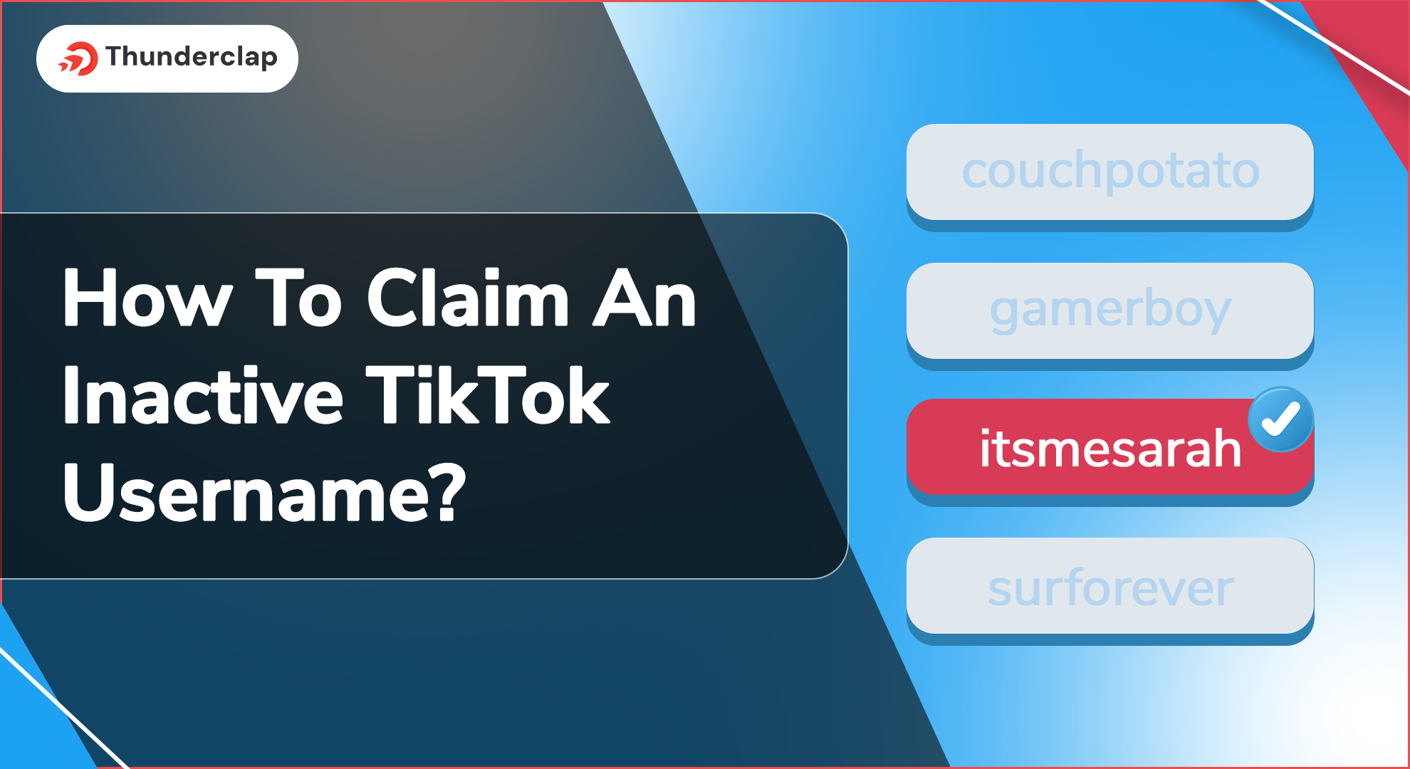 How To Claim An Inactive TikTok Username