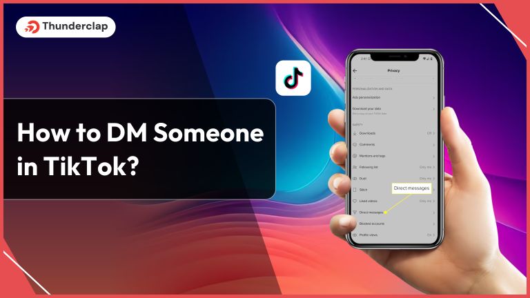 How to DM Someone in TikTok With a Picture