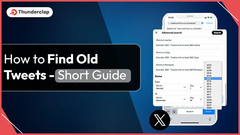 How to Find Old Tweets Short Guide
