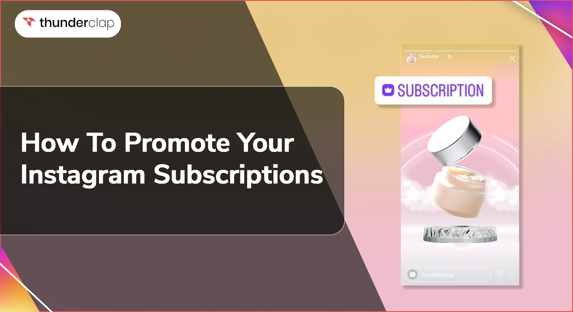 How To Promote Your Instagram Subscriptions