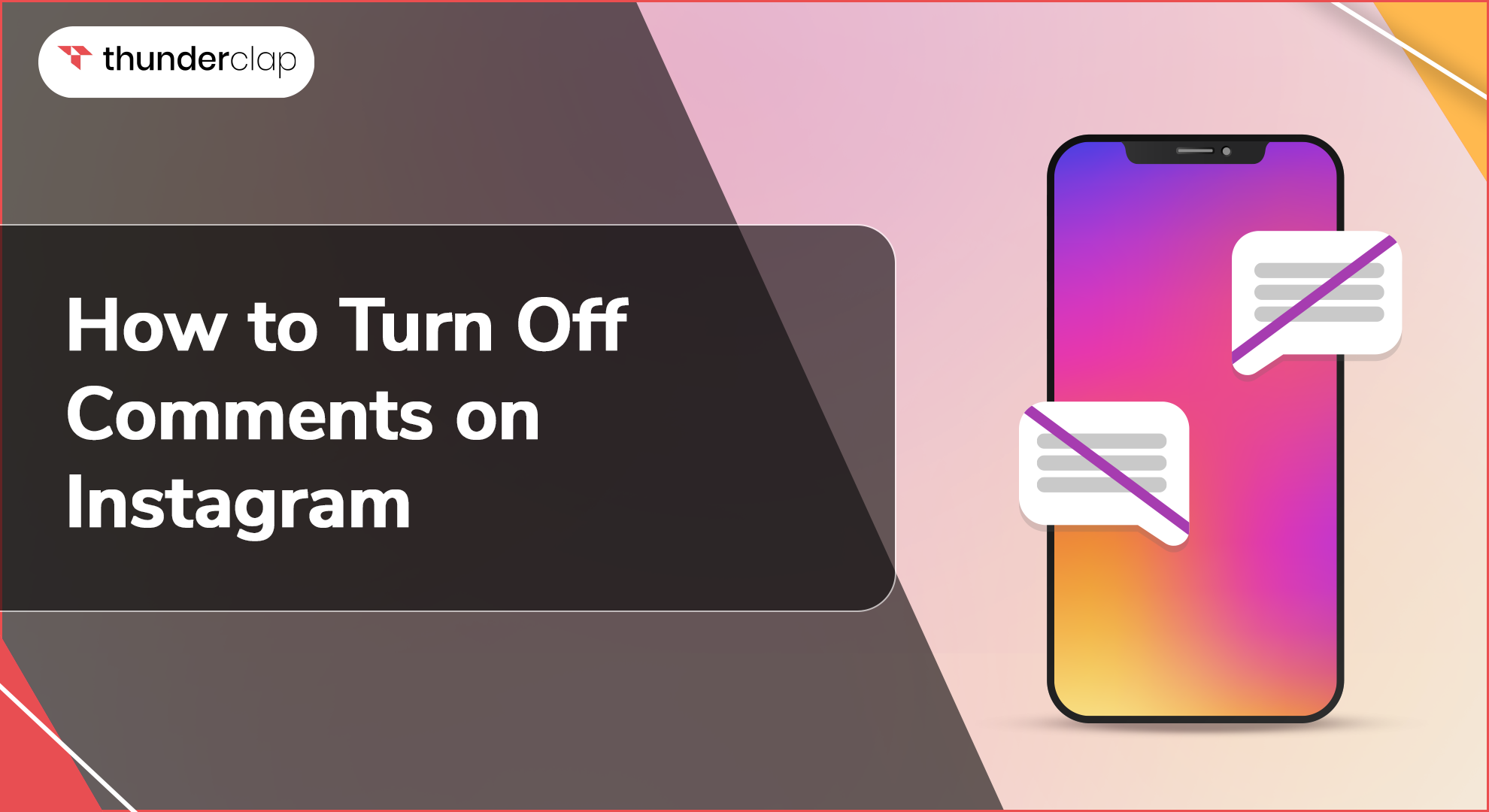 How to Turn Off Comments on Instagram