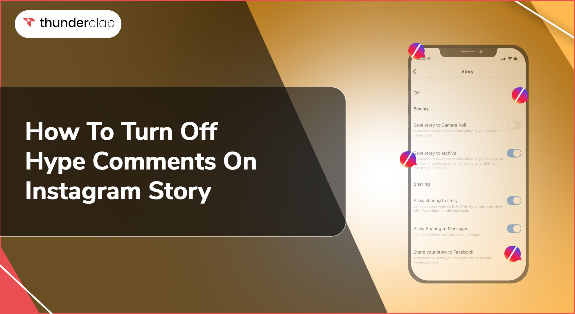 How To Turn Off Hype Comments On Instagram Story