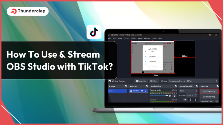 Guide to Use and Stream OBS Studio with TikTok