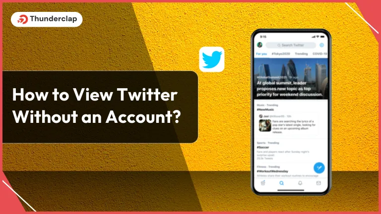 How to View Twitter Without an Account