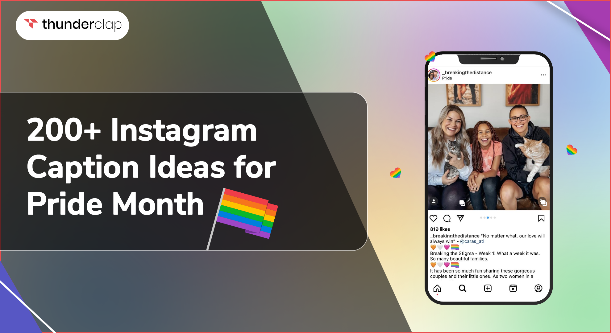 Instagram Caption Ideas for Pride Month