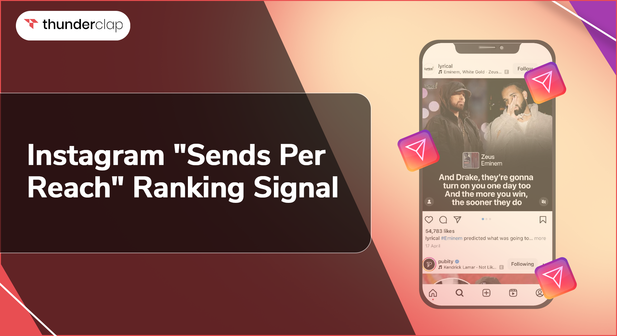 Instagram Sends Per Reach Ranking Signal July