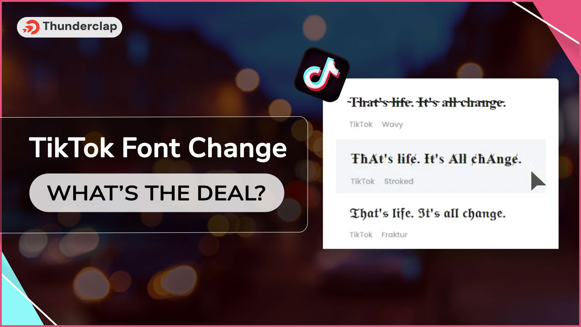 Know About TikTok Font Change Feature