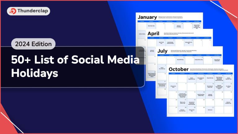 50+ List Of Social Media Holidays [2024 Edition]