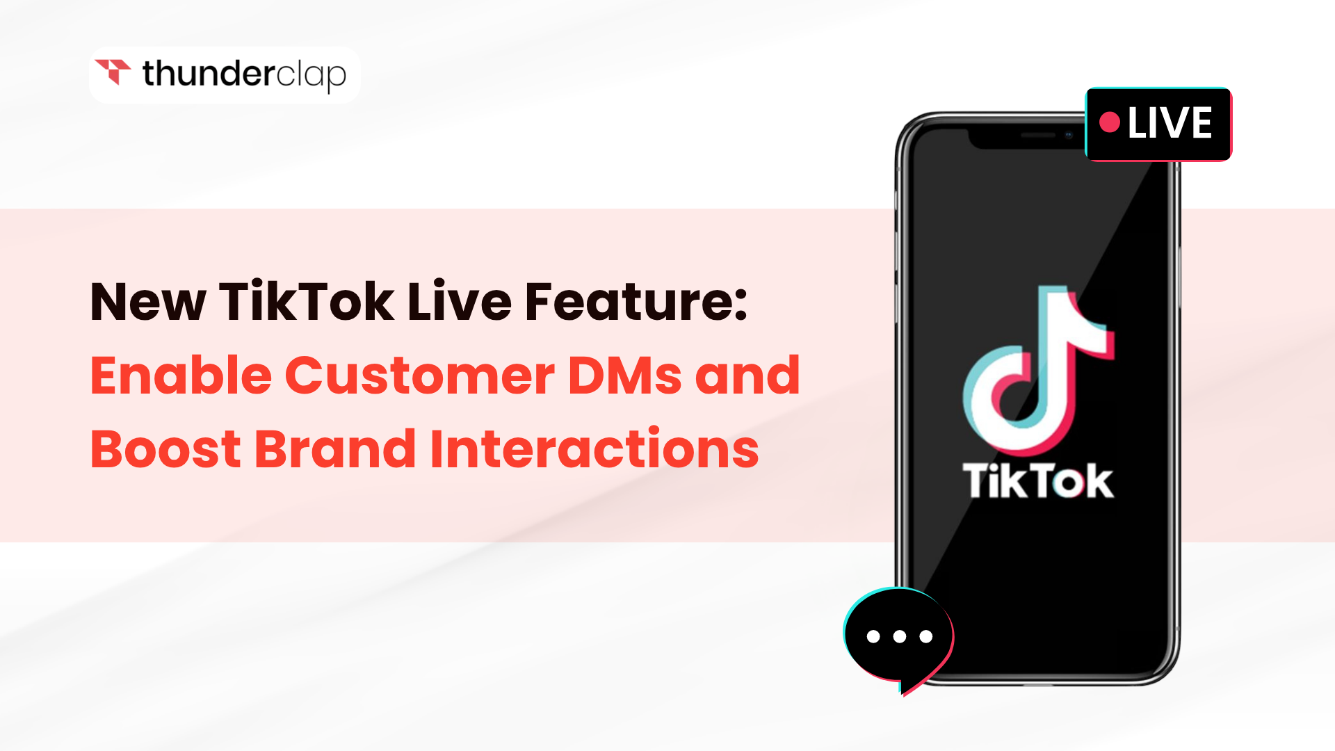New TikTok Live Feature: Customer DMs
