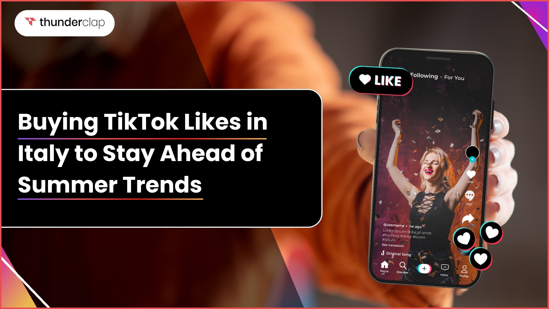 Buying TikTok Likes in Italy to Stay Ahead of Summer Trends