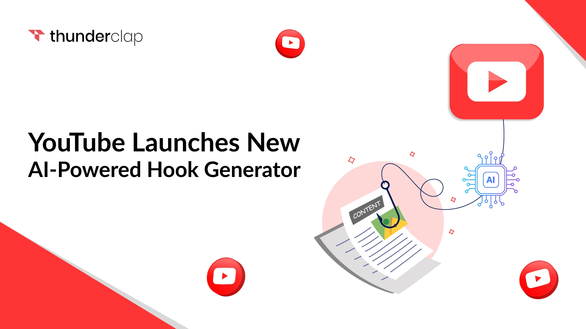 YouTube Launches New AI-Powered Hook Generator
