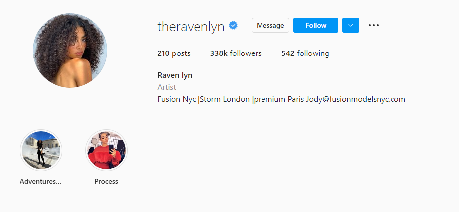 raven lyn instagram