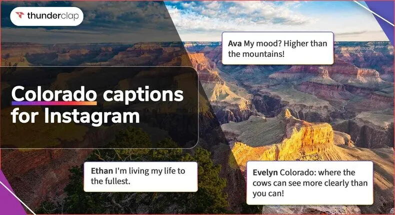160+ Colorado Captions For Instagram