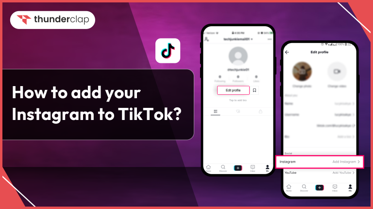 How To Add Your Instagram to TikTok?